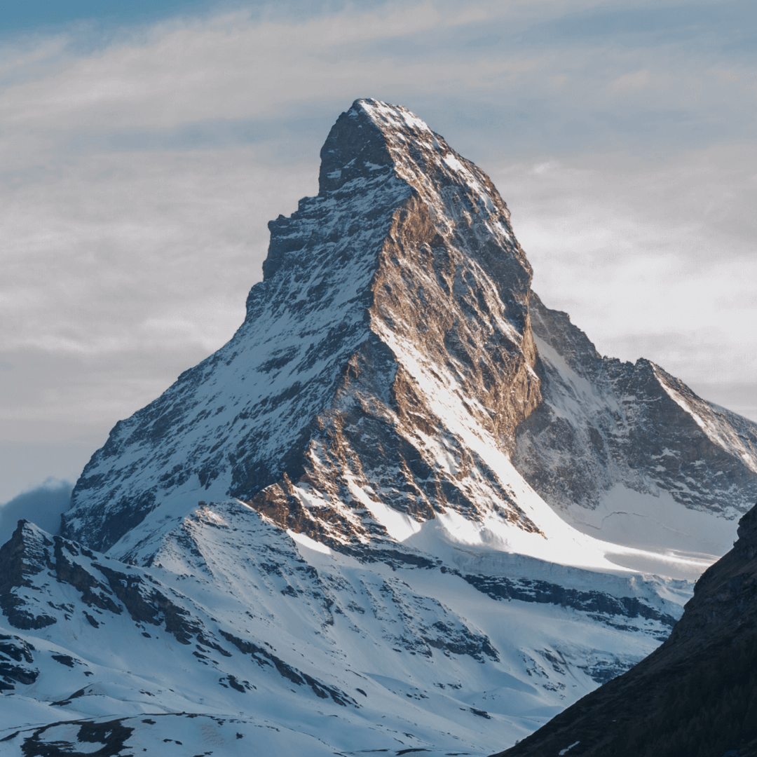 Matterhorn - Berg aus Holz