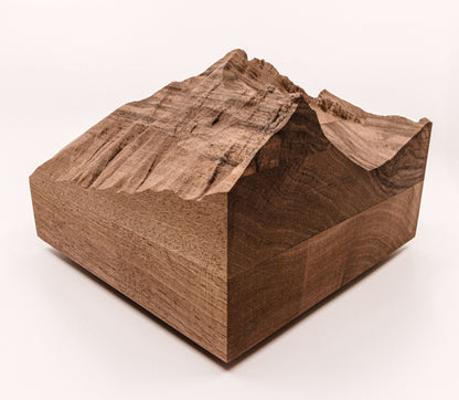 Brisen - 3D wooden mountain, side view 4